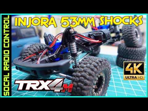 Traxxas TRX4M | INJORA 53mm Shock Install