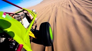 SAND DUNES! HUACACHINA TRAVEL PERU.