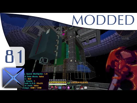 BAZZALIS'S SPACE BASE!: Ryotcraft Infinity (Modded Minecraft) Episode 81