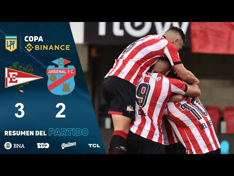 #CopaBinance | Fecha 4 | resumen de Estudiantes - Arsenal