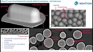 3D imaging of an Omeprazole capsule within its packaging