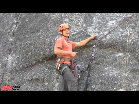 How to lower out after a pendulum when aid climbing - How To Big Wall Climb