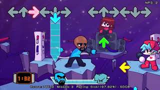 Cover art for FNF Vs Matt V3- Lazuli