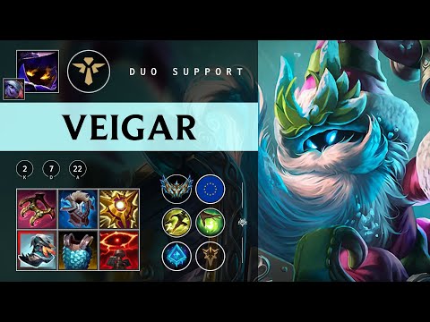 Veigar Support vs Nautilus - EUW Challenger Patch 25.24