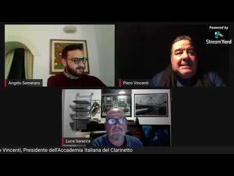 INCONTRI CON IL MAESTRO-2: Luca SARACCA - ClarinetOnline 24 novembre 2020