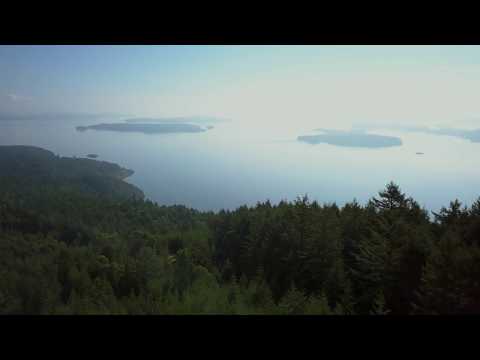 Mount Tuam in 4K, Salt Spring Island, British Columbia, shot with a DJI Mavic Pro