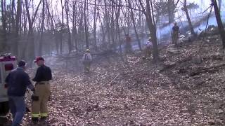 preview picture of video 'Shelton Brush Fire April 4, 2013'