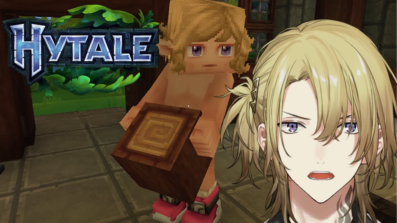 【HYTALE #3】WOAH WHAT IS MY CHARACTER【NIJISANJI EN | Luca Kaneshiro】