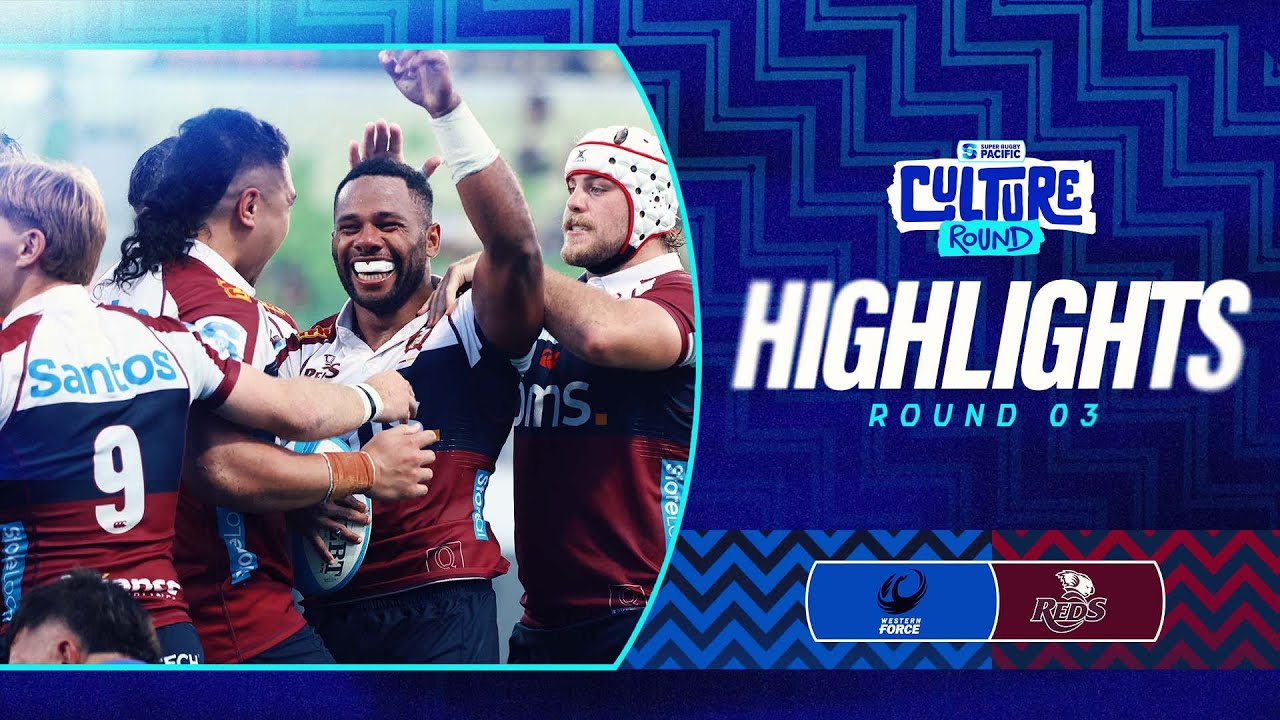 HIGHLIGHTS | FORCE v REDS | Super Rugby Pacific 2025 | Round 3