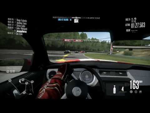 Need for Speed Shift Pc gameplay on a laptop (720p) dificulty:high