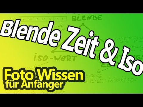Blende, Belichtungszeit und ISO einfach erklärt (Belichtung beim Fotografieren)