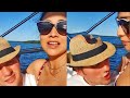 See How Actress Shriya Saran Reacted On Her Husband Naughty Romance On Live TFPC
