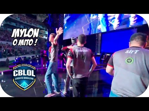 paiN Mylon mitando na final regional do CBLOL 2015 [ PAIN vs INTZ ] ( Highlight ) Backdoor ÉPICO!