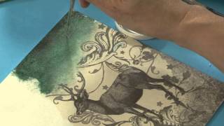 Aprendé a hacer un centro de mesa de Navidad - Alba Artística