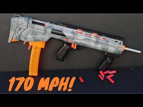 I Modified a Nerf Gun to SHOOT Through CARDBOARD