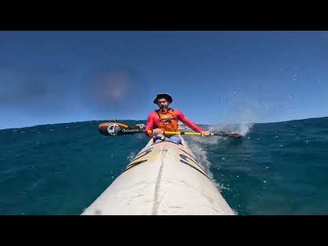 Pre Tour Downwind with Joe - Sass Mauritius Surfski Tour - August 2024