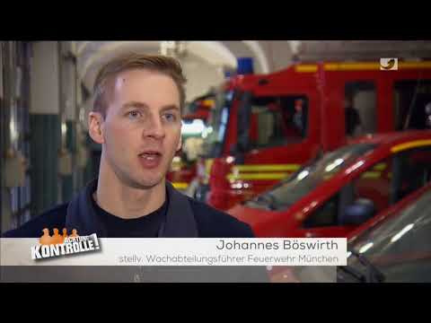 Berufsfeuerwehr München - Achtung Kontrolle Wir kümmern uns drum 30.01.2018