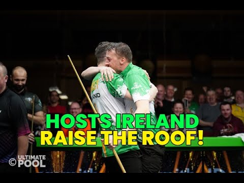 Incredible Atmosphere! Hosts Ireland Raise the Roof after Shootout Win