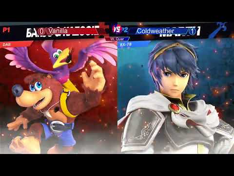 SL ColdWeatherr (Marth) vs Vanilla (Falco, Banjo) | Losers Round 4