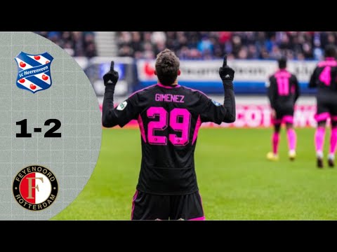 Heerenveen vs Feyenoord (1-2), All Goals Results and extended Highlights..