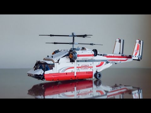 Конструктор Mould King «Грузовой вертолёт» 15012 на радиоуправлении / 738 деталей