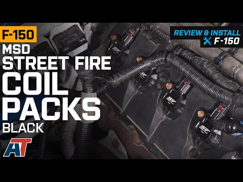 2011-2016 F150 5.0L MSD Street Fire Coil Packs - Black Review & Install