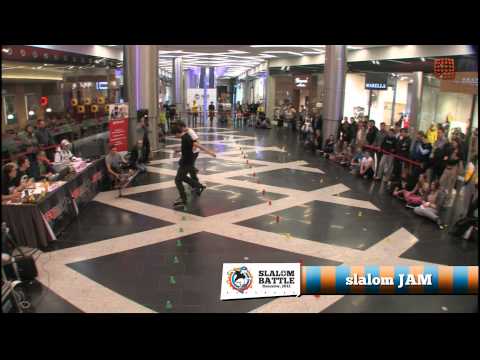 Rzeszów Slalom Battle 2012 - Slalom Jam Dawid Jaworski / Michał Sulinowski