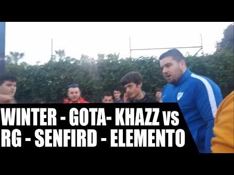 WINTER - KHAZZ - GOTA vs RG - SENFIRD - ELEMENTO | 8VOS 3vs3 URBAN RAP