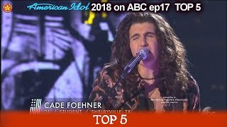 Cade Foehner sings “Undo It” HE MADE HIS OWN  American Idol 2018 Top 5