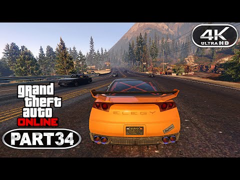 GTA Online 4K Gameplay Walkthrough Part 34 - No Commentary