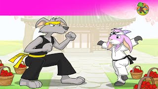 2 Aventuras Do Lobo E Dos Sete Cabritinhos | KONDOSAN em Português | Contos de Fadas Infantis