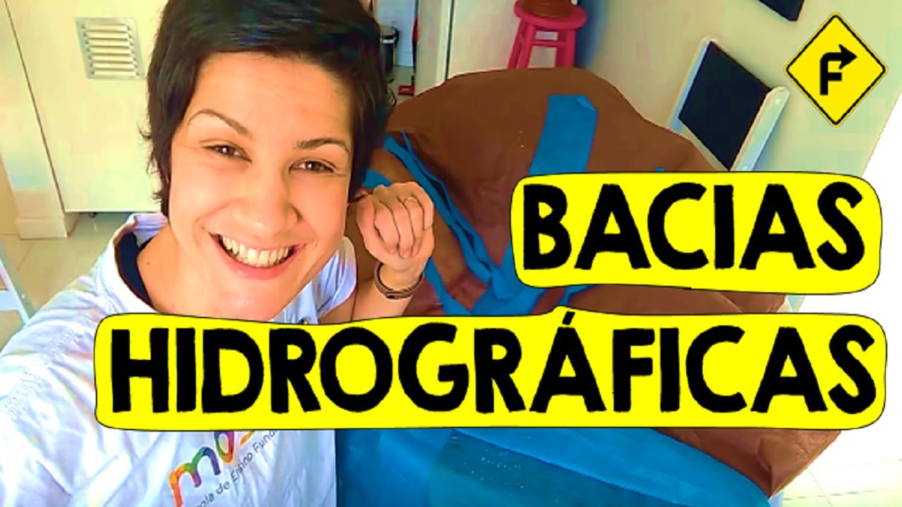 Bacias hidrográficas, tipos de foz, assoreamento, ilha fluvial.