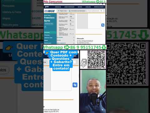 Educação em Francisco Ayres  Escolas, docentes e IDEB para seu concurso municipal!