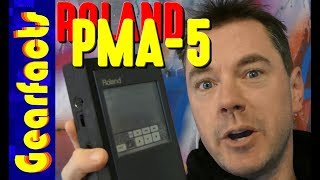Video thumbnail for Roland PMA-5. A new demo of this pre-iPad era classic! by Gearfacts