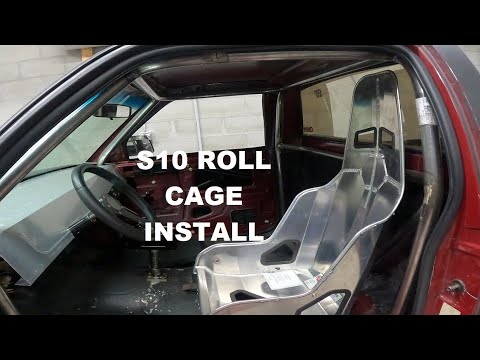S10 ROLL CAGE INSTALL