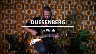 Video thumbnail for Duesenberg Joe Walsh Alliance Series played by Leif de Leeuw | Demo @ The Fellowship of Acoustics by TFOA Demos