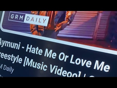 Aymuni - Hate Me Or Love Me Freestyle [Music Videoo] | GRM Daily Reaction