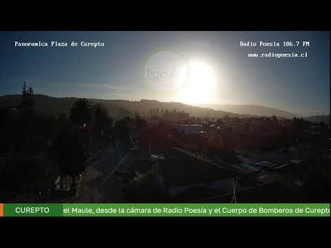 🔴 Curepto cámara en VIVO 4K - Panorámica Curepto - Región del Maule - Chile - Live stream - ライブカメラ