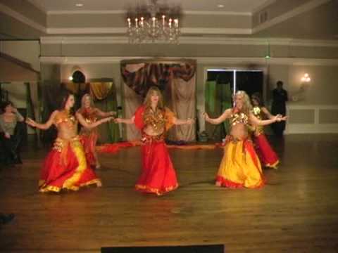 Entrance of the Stars by the Pyramid Dancers