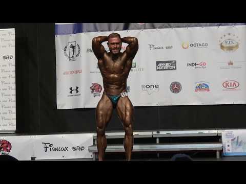 Florian Gindl – Competitor No 15 - NABBA Men Class 2 - NABBA/WFF Slovakian Championship 2018