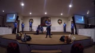 Rich Acres Youth Christmas Program 2016 /Teen Dowel Rod Group / O Little Town of Bethlehem