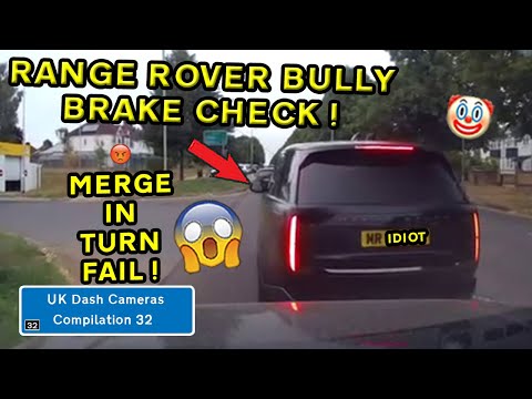 UK Dash Cameras - Compilation 32 - 2025 Bad Drivers, Crashes & Close Calls