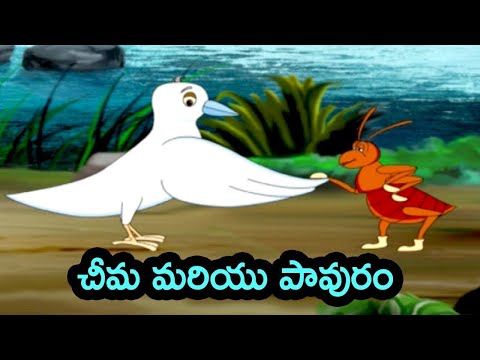 చీమ మరియు పావురం - the ant and the dove telugu story