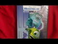 Opening To Monsters Inc 2002 DVD Full Screen Disc 1