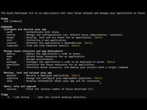 What is the Azure Dev CLI (AZD) and How Can You Use It?