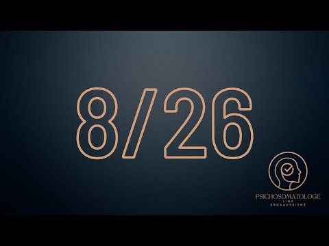 Numerologija. Gimimo diena - 8 / 26 (glaustai)