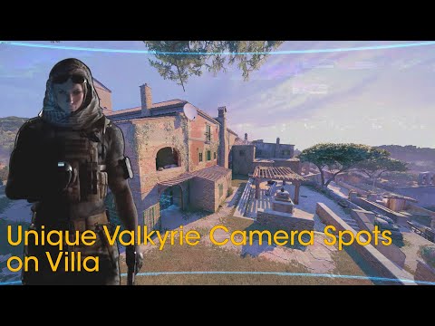 Unique Valkyrie Camera Spots on Villa | Valkyrie Camera Guide (Operation Commanding Force Y8S1)