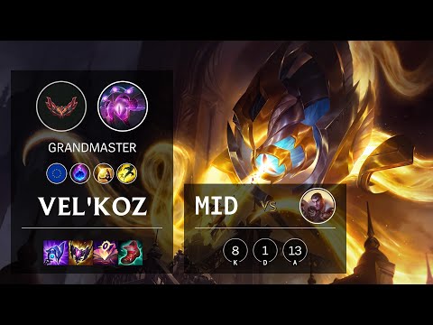 Vel'Koz Mid vs Jayce - EUW Grandmaster Patch 12.1
