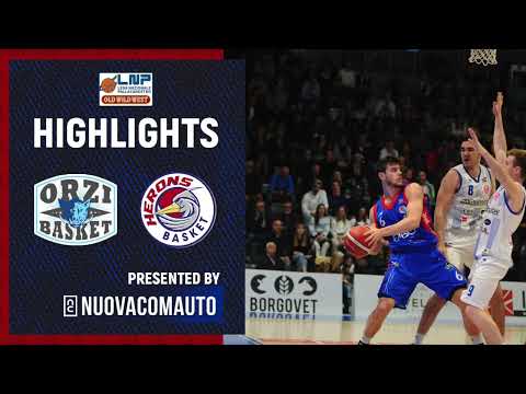Serie B Playoff Gara 2 - Orzinuovi - Fabo Herons Montecatini | Serie B Old Wild West 2022/2023