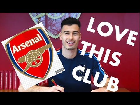 Gabriel Martinelli on signing a new deal at Arsenal
